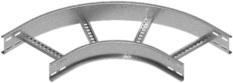 Pioneer ladder cable tray, 90° horizontal bend